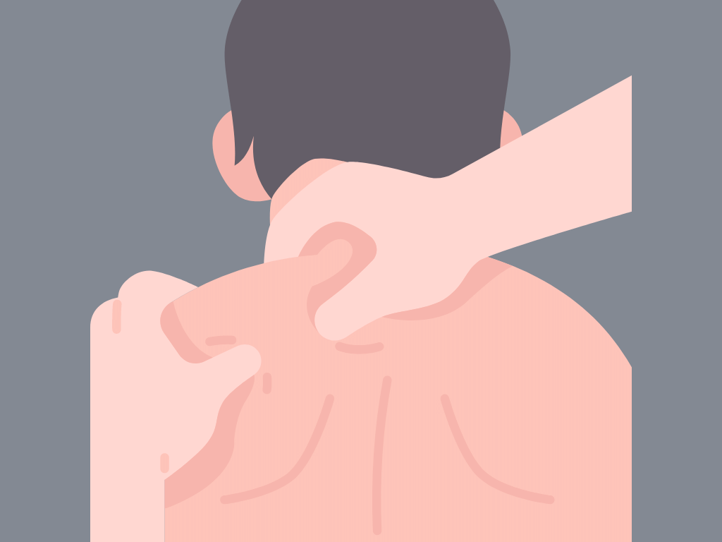 A 오피스타 Deep Hand Massage